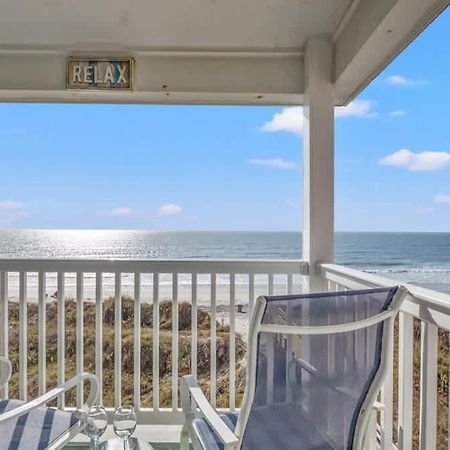 *2Br Oceanfront Retreat*King Ensuite*Pool*Nmb Cherry Grove*Pc4 Myrtle Beach Kültér fotó