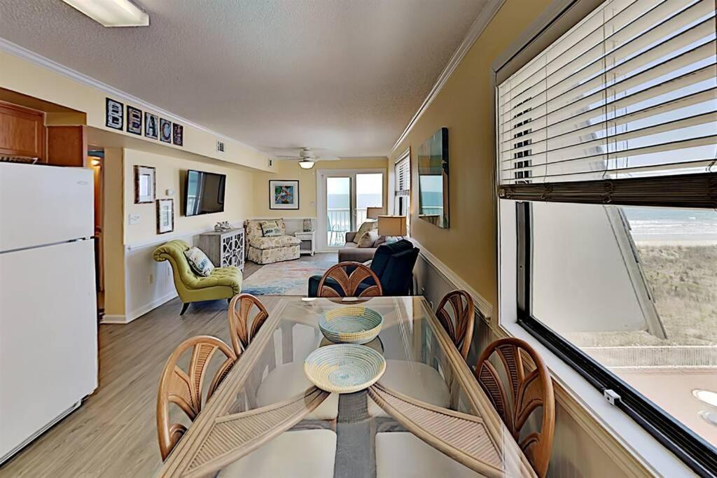 *2Br Oceanfront Retreat*King Ensuite*Pool*Nmb Cherry Grove*Pc4 Myrtle Beach Kültér fotó