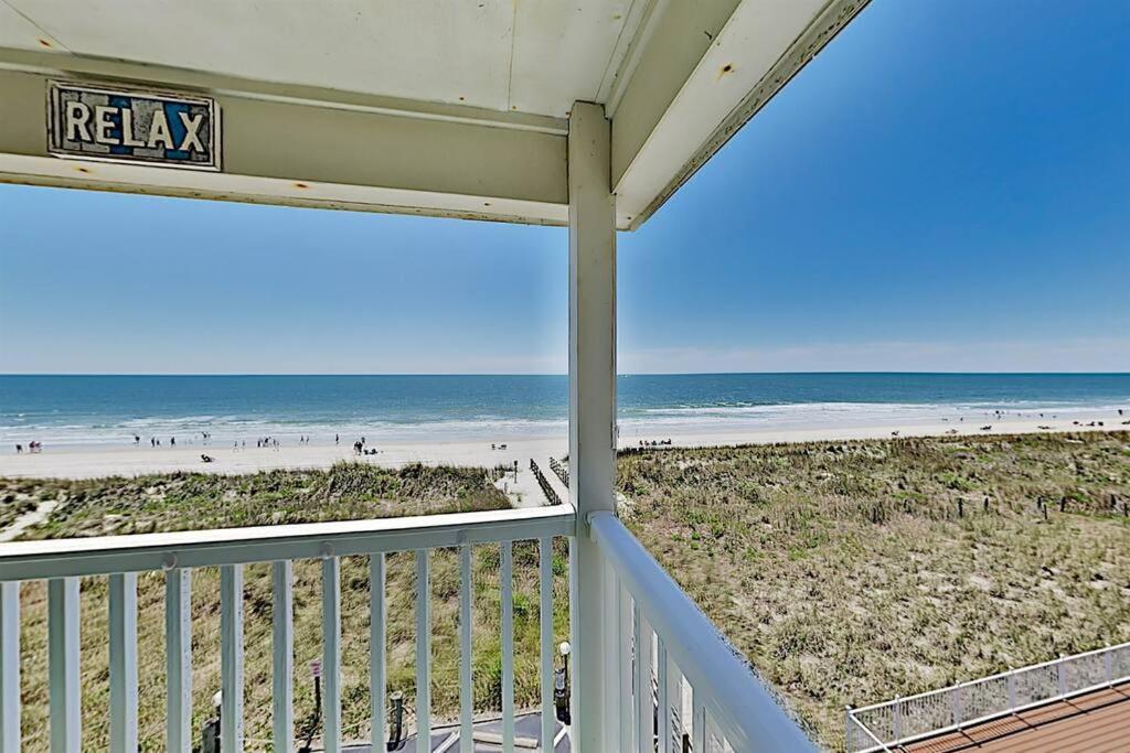 *2Br Oceanfront Retreat*King Ensuite*Pool*Nmb Cherry Grove*Pc4 Myrtle Beach Kültér fotó
