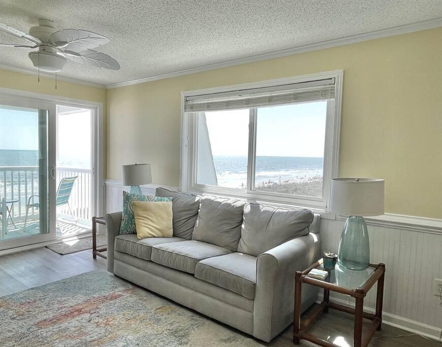 *2Br Oceanfront Retreat*King Ensuite*Pool*Nmb Cherry Grove*Pc4 Myrtle Beach Kültér fotó