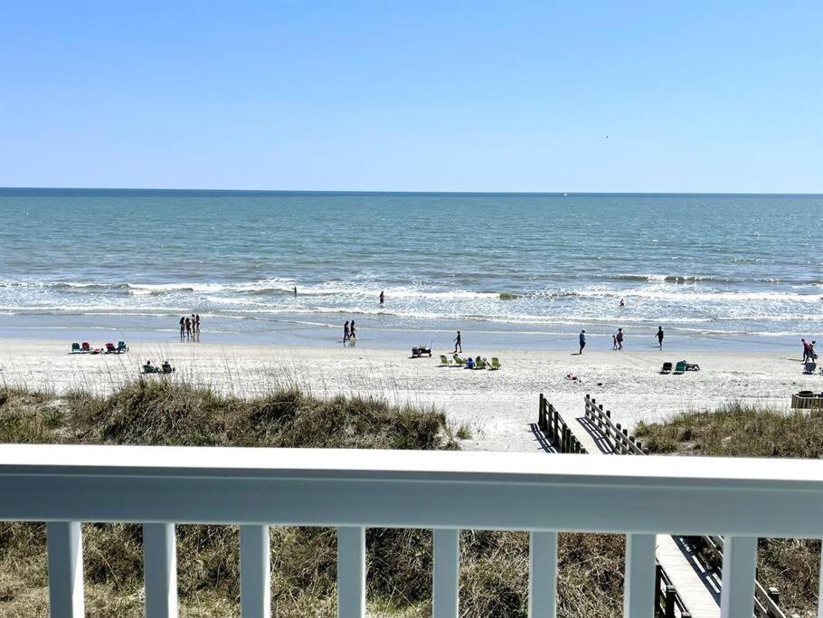 *2Br Oceanfront Retreat*King Ensuite*Pool*Nmb Cherry Grove*Pc4 Myrtle Beach Kültér fotó
