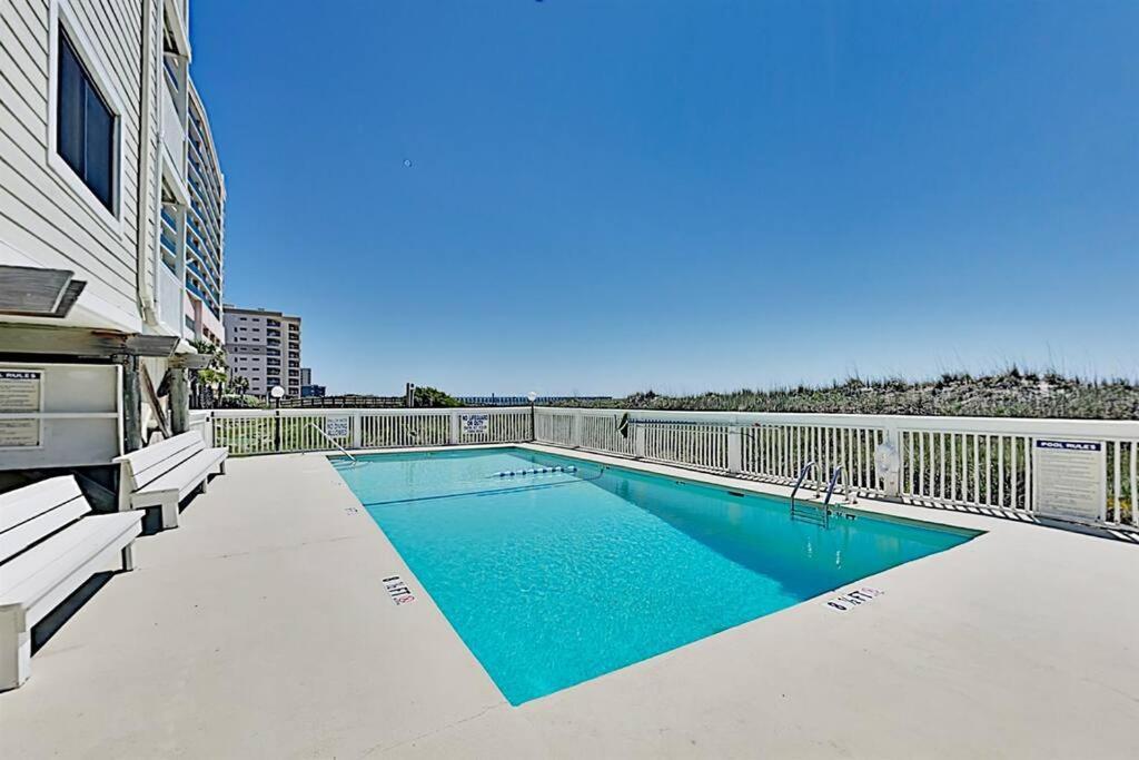 *2Br Oceanfront Retreat*King Ensuite*Pool*Nmb Cherry Grove*Pc4 Myrtle Beach Kültér fotó