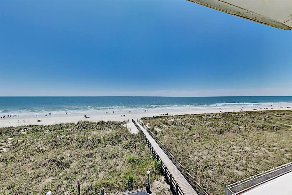 *2Br Oceanfront Retreat*King Ensuite*Pool*Nmb Cherry Grove*Pc4 Myrtle Beach Kültér fotó
