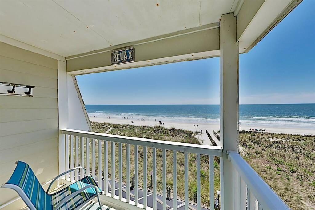 *2Br Oceanfront Retreat*King Ensuite*Pool*Nmb Cherry Grove*Pc4 Myrtle Beach Kültér fotó