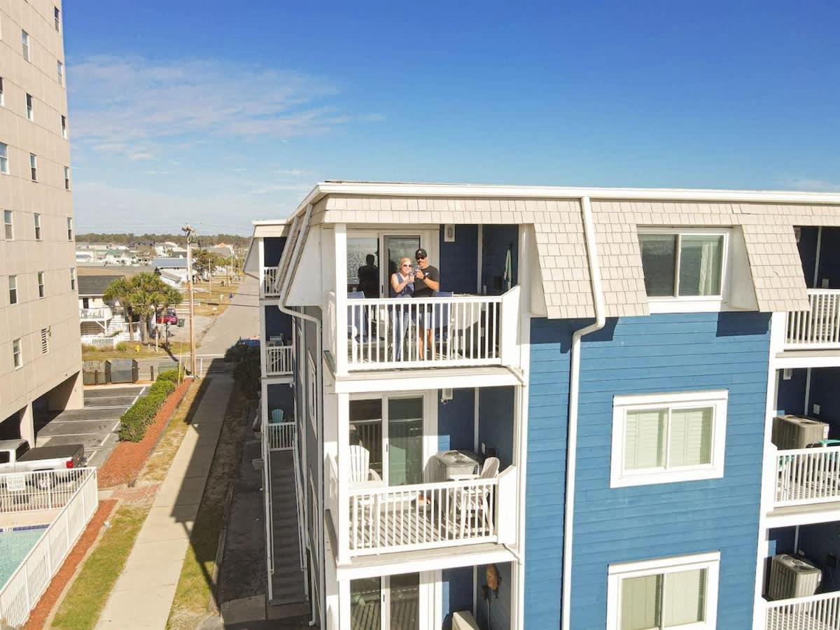 *2Br Oceanfront Retreat*King Ensuite*Pool*Nmb Cherry Grove*Pc4 Myrtle Beach Kültér fotó