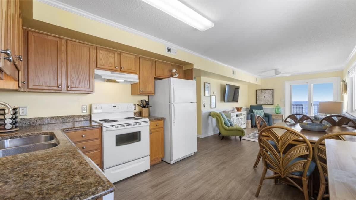 *2Br Oceanfront Retreat*King Ensuite*Pool*Nmb Cherry Grove*Pc4 Myrtle Beach Kültér fotó