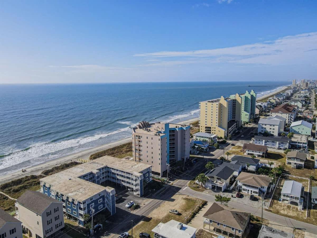 *2Br Oceanfront Retreat*King Ensuite*Pool*Nmb Cherry Grove*Pc4 Myrtle Beach Kültér fotó