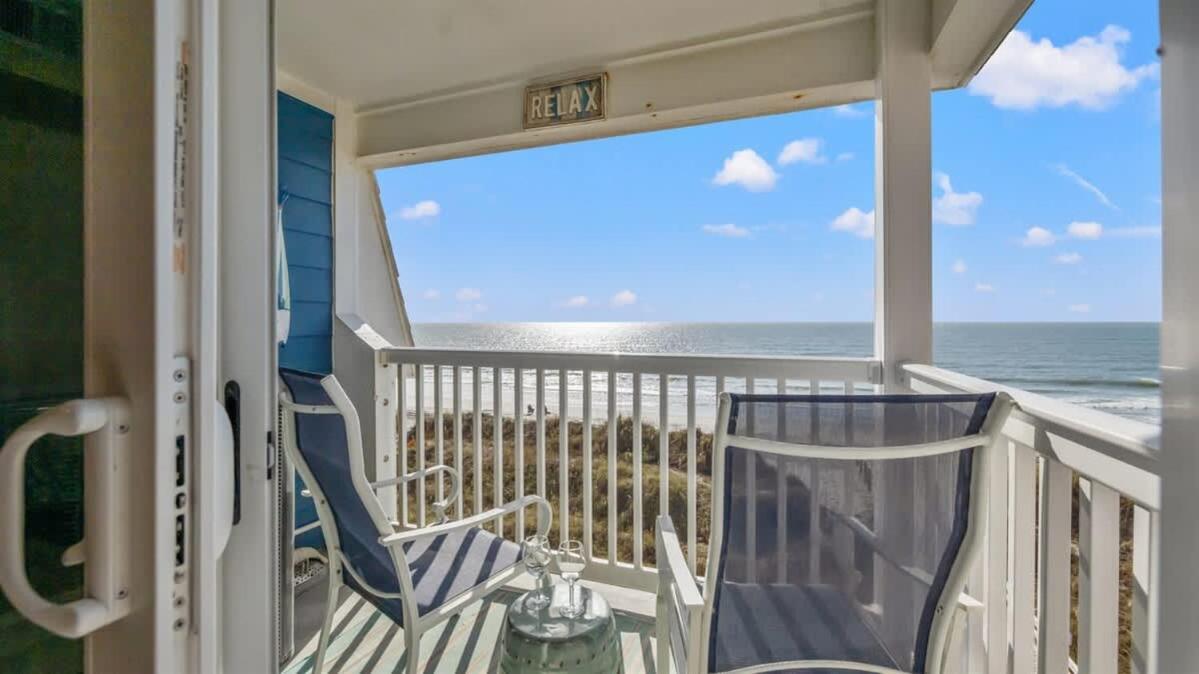 *2Br Oceanfront Retreat*King Ensuite*Pool*Nmb Cherry Grove*Pc4 Myrtle Beach Kültér fotó