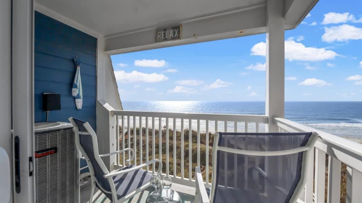 *2Br Oceanfront Retreat*King Ensuite*Pool*Nmb Cherry Grove*Pc4 Myrtle Beach Kültér fotó
