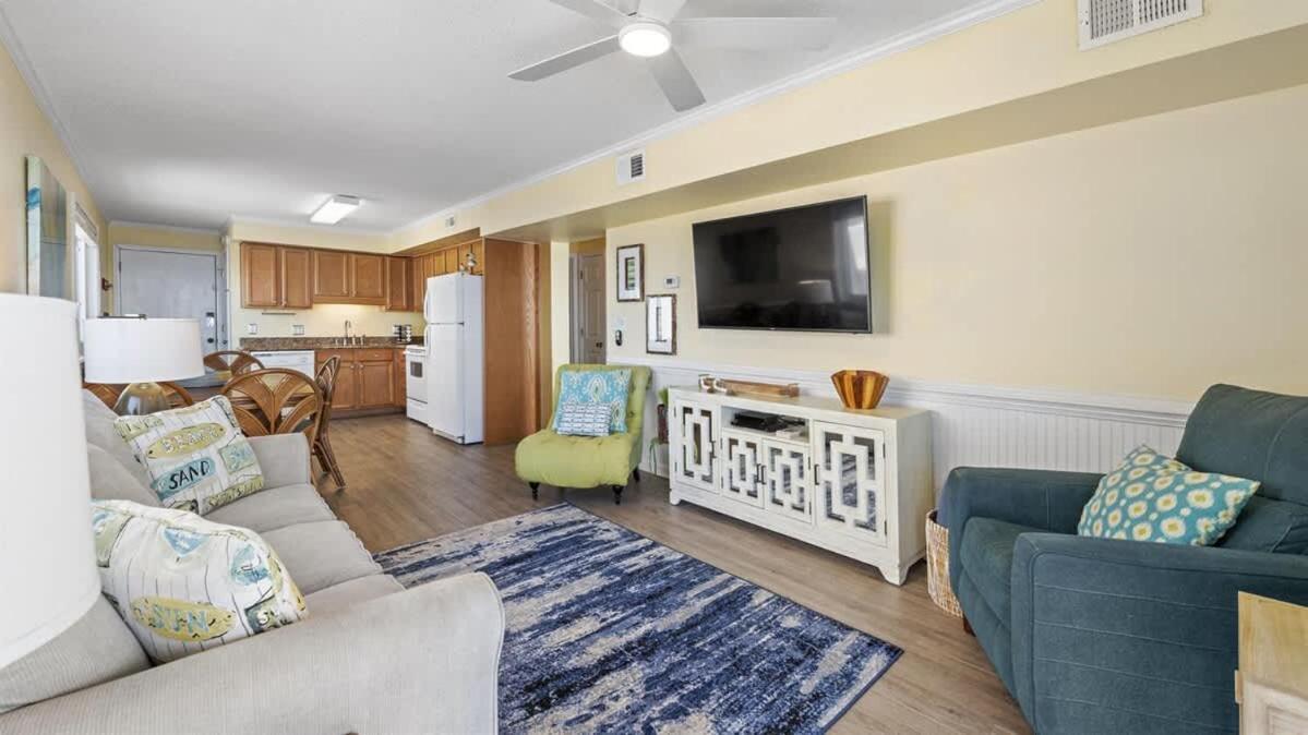 *2Br Oceanfront Retreat*King Ensuite*Pool*Nmb Cherry Grove*Pc4 Myrtle Beach Kültér fotó