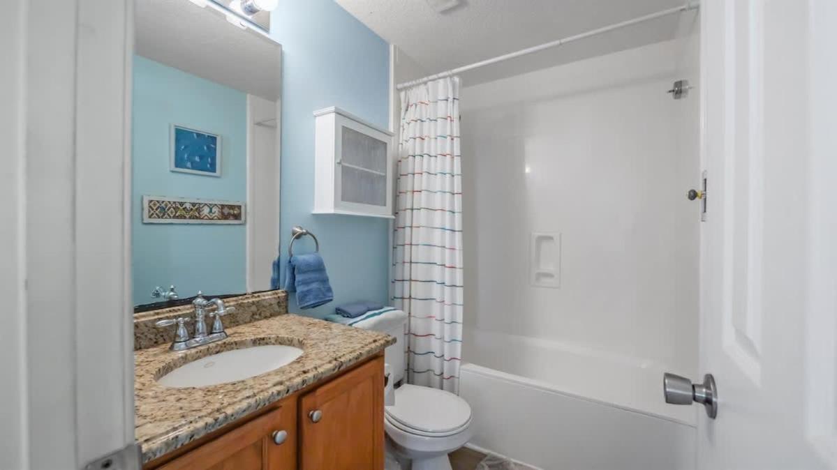 *2Br Oceanfront Retreat*King Ensuite*Pool*Nmb Cherry Grove*Pc4 Myrtle Beach Kültér fotó
