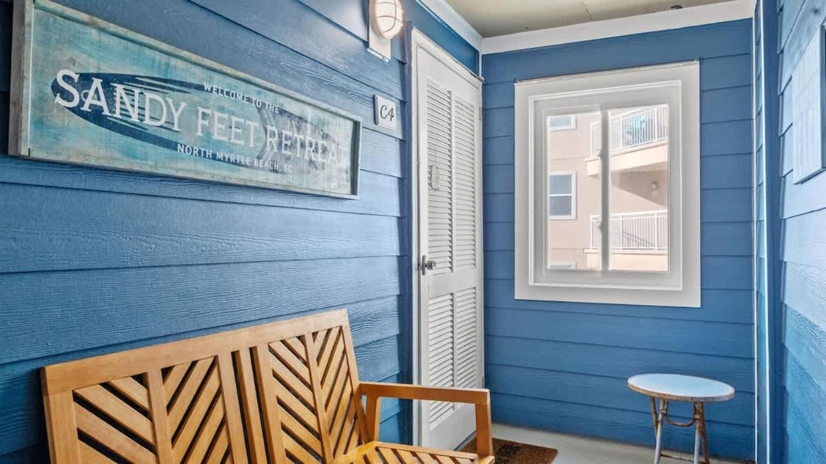 *2Br Oceanfront Retreat*King Ensuite*Pool*Nmb Cherry Grove*Pc4 Myrtle Beach Kültér fotó