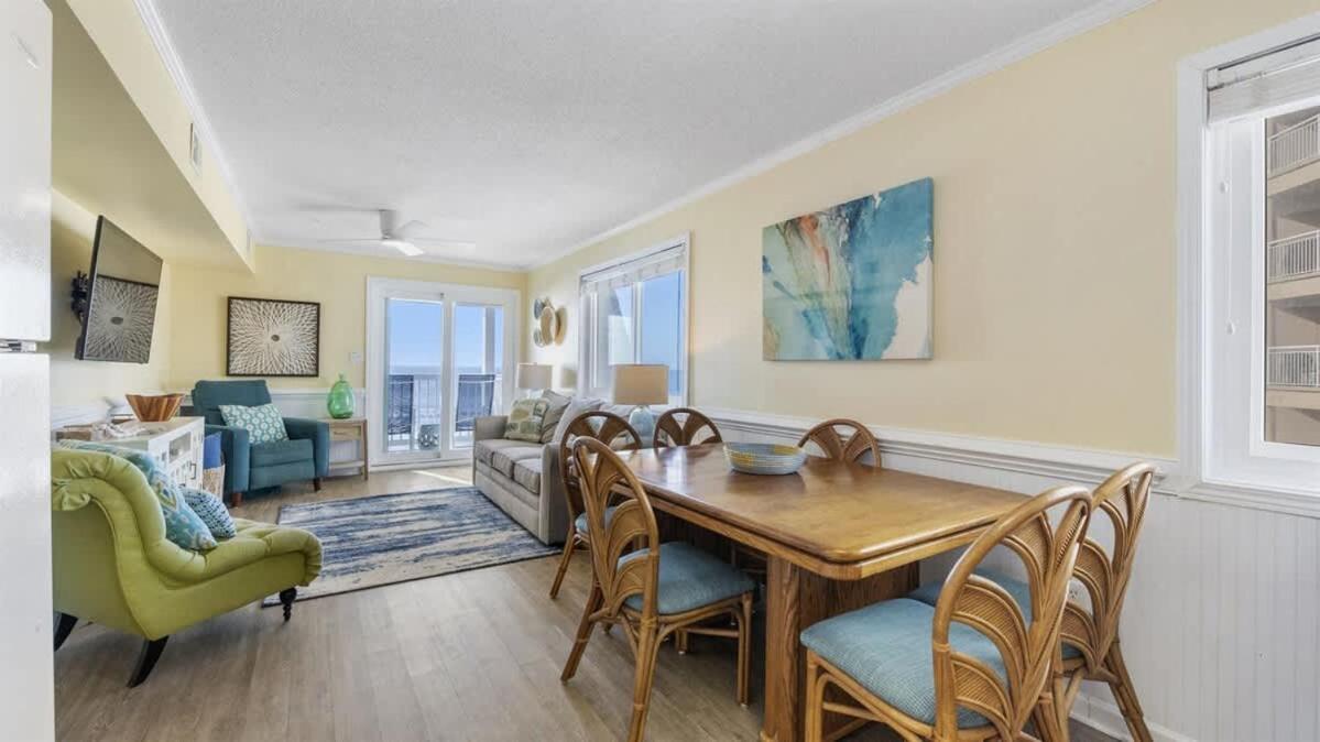 *2Br Oceanfront Retreat*King Ensuite*Pool*Nmb Cherry Grove*Pc4 Myrtle Beach Kültér fotó
