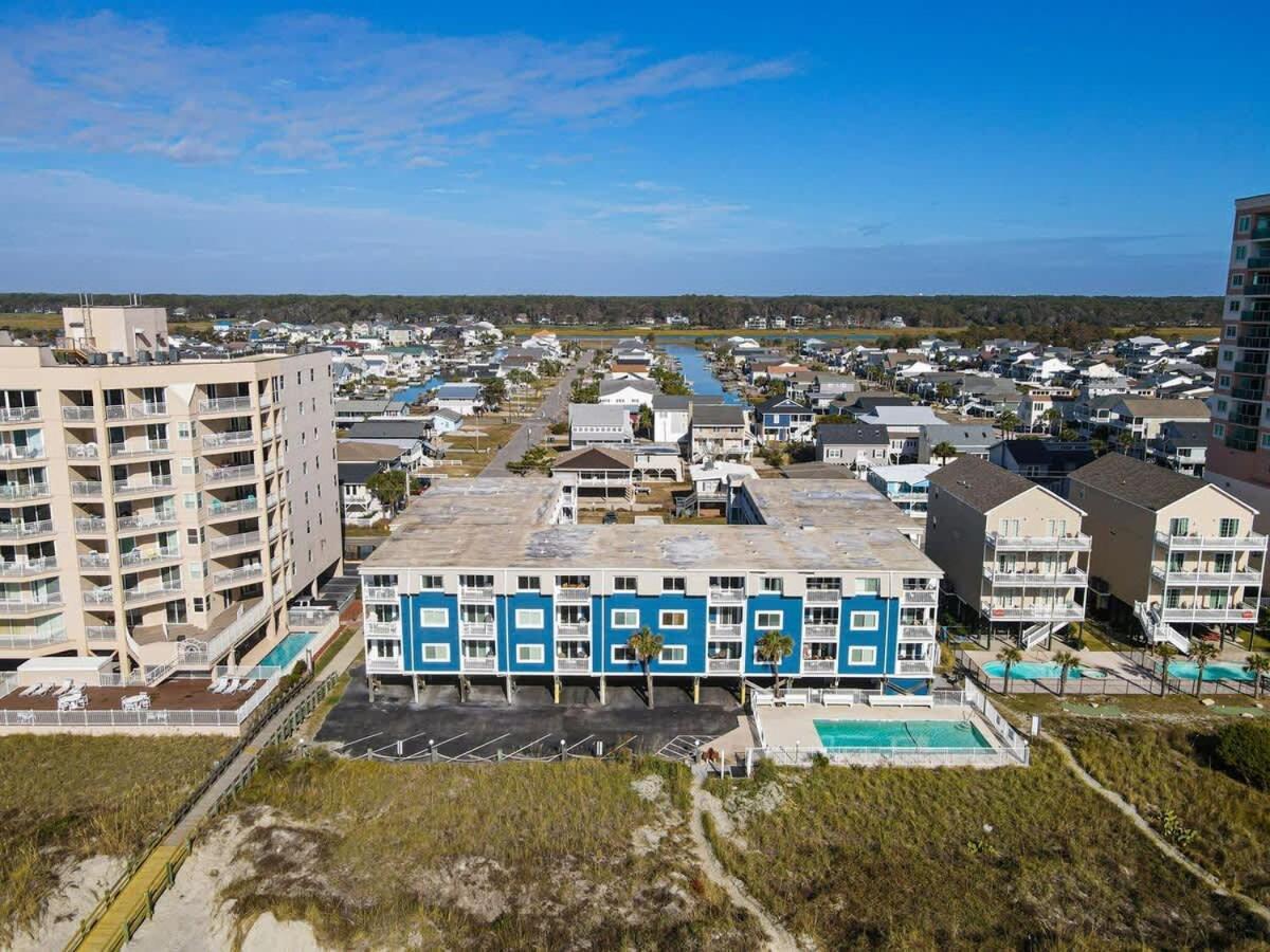 *2Br Oceanfront Retreat*King Ensuite*Pool*Nmb Cherry Grove*Pc4 Myrtle Beach Kültér fotó