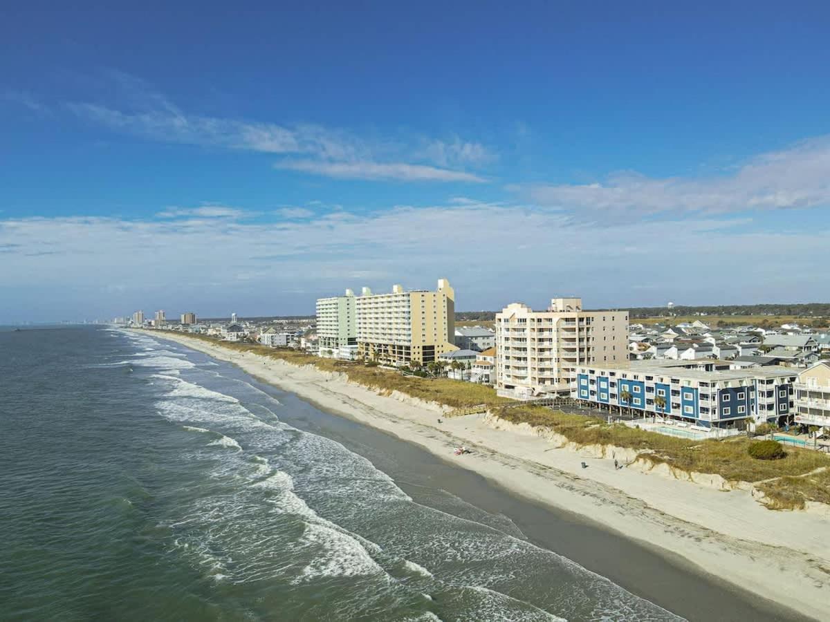 *2Br Oceanfront Retreat*King Ensuite*Pool*Nmb Cherry Grove*Pc4 Myrtle Beach Kültér fotó