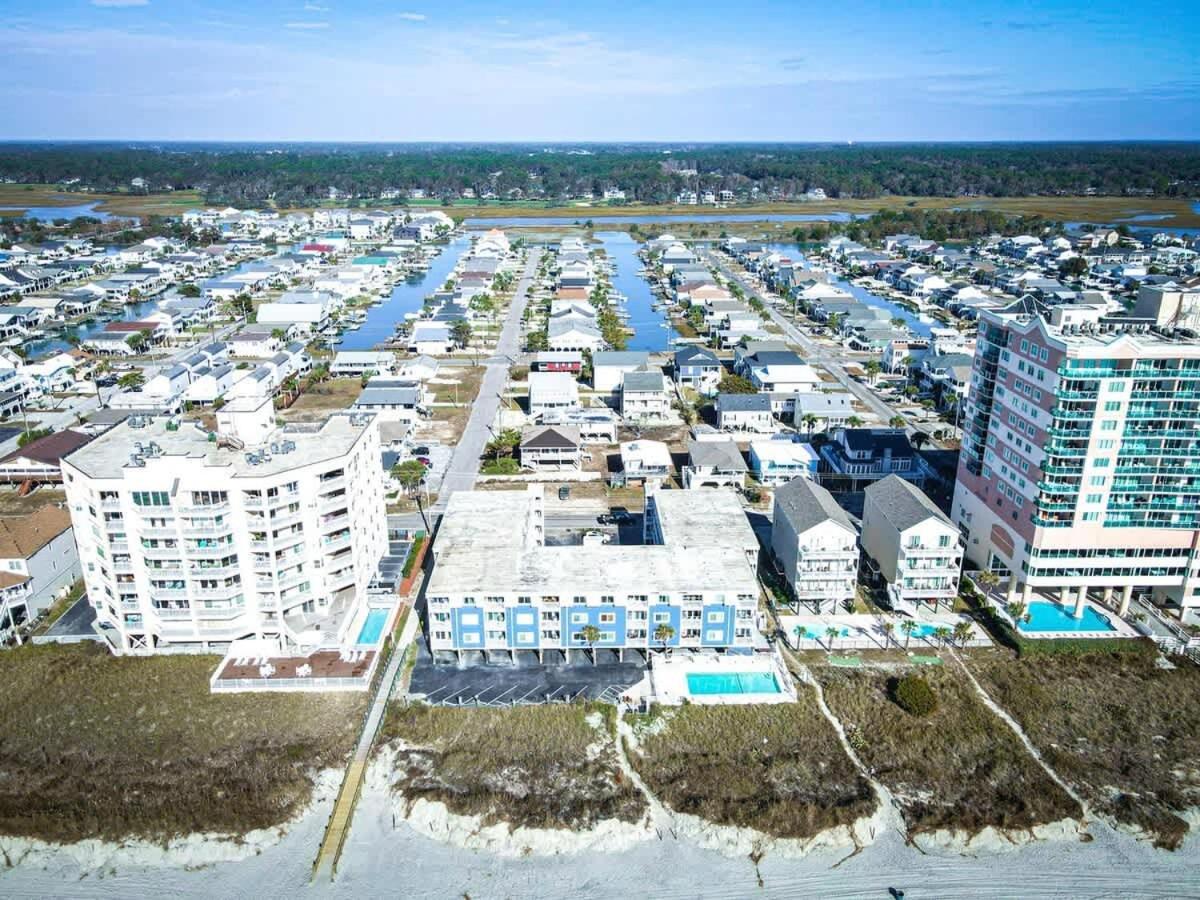 *2Br Oceanfront Retreat*King Ensuite*Pool*Nmb Cherry Grove*Pc4 Myrtle Beach Kültér fotó